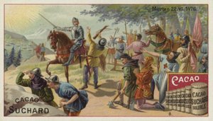 1476年6月22日、スイスのムルテンの戦い 作： European School