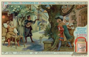 エヴァに扮したベックメッサーセレナーデマグダレナ 作： European School