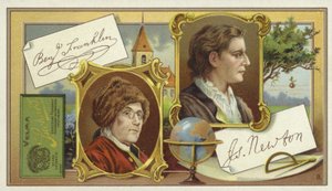ベンジャミンフランクリンとアイザックニュートン 作： European School