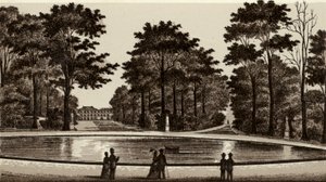 Bruxelles/Brussels: View of the park (litho) 作： European School