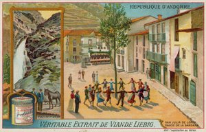 サンジュリアデロリアのカスケードデモレとサルダナダンサー 作： European School