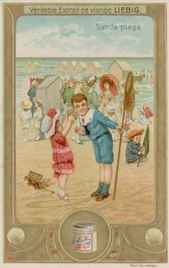 シェルで海を聞いている子供たち 作： European School