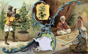 コーヒー、1899 作： European School