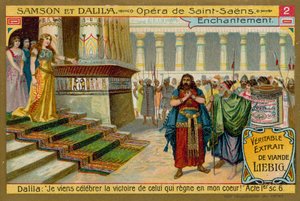 ダリラはサムソンへの愛を宣言 作： European School