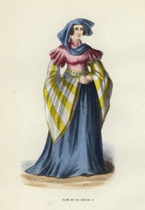 15世紀の女性 作： European School