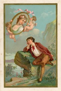 恋に落ちた若い男の空想 作： European School
