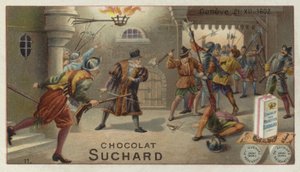 1602年12月21日、ジュネーブへのサヴォアールの攻撃の敗北 作： European School