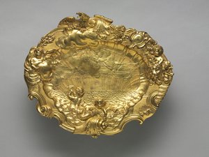 皿、イギリスまたはドイツ、1725-1750年頃 作： European School