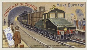 地下鉄道用電気機関車、1900 作： European School