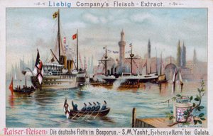 ボスポラス海峡のガラタ 作： European School