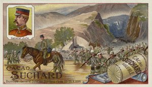 1899年10月22〜25日、ボーア戦争のジョンダーズパスにいるユーレス将軍 作： European School