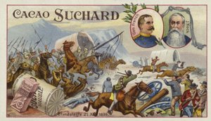 1899年10月21日、フレンチ将軍とコック将軍、ボーランド戦争、エランドラーグテの戦い 作： European School