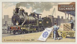 商品の機関車、1880 作： European School