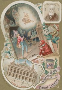 パリのオペラ座でのグノーファウスト 作： European School