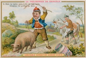 Grosjeanは彼の牛を豚と入れ替えます 作： European School