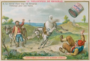 グロジャンは彼の馬を牛に交換 作： European School