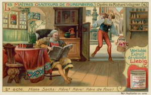 彼のワークショップでのハンス・サックス 作： European School