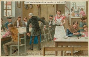 食堂で 作： European School