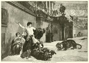 In the Arena, A brave stand for the Defenceless (e.g. in the Arena, A brave stand for the Defenceless) 作： European School