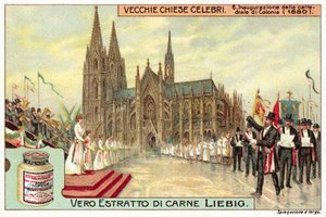 ケルン大聖堂の落成式 作： European School