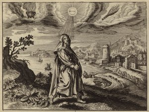 エルサレムの滅びを嘆くエレミヤ（彫刻） 作： European School