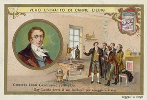 ジョセフルイゲイルサック、フランスの化学者および物理学者。 作： European School