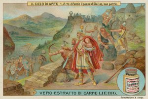 アーサー王はウェールズの故郷を守る 作： European School