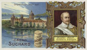 スウェーデンのグスタフ王アドルフとマリフレッドのグリプスホルム城 作： European School