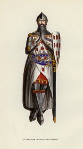 Le Chevalier Gifford De Leckhampton (カラーエングレービング) 作： European School