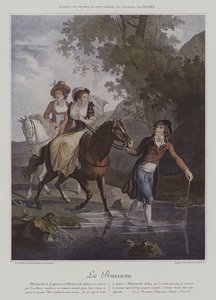 Le Ruisseau (The Stream) (カラーリトグラフ) 作： European School
