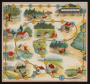 The Amusing Journey（カラーリトグラフ 作： European School