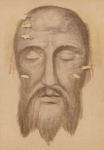 イエス・キリストの似顔絵：聖ペテロの聖具室から（クロモリト） 作： European School