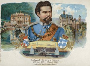バイエルン王ルートヴィヒ2世とお気に入りのお城（クロモリト 作： European School