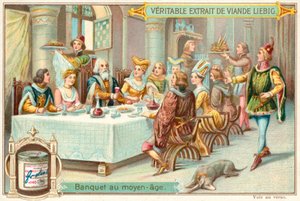中世の晩餐会（クロモリソウ 作： European School