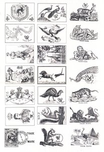 動物を中心とした商標のページ（彫刻 作： European School