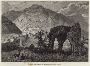 パレスチナ、検疫の山、エリコから 作： European School