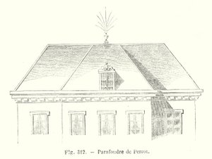 ペロ社製避雷針（彫刻 作： European School