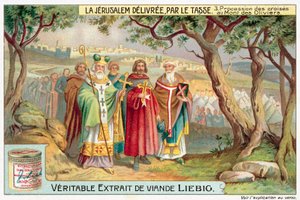 オリーブ山での十字架の行列（クロモリト 作： European School