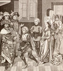 ハンガリー国王によるゴーティエサンアヴォワールのレセプション、1880年頃