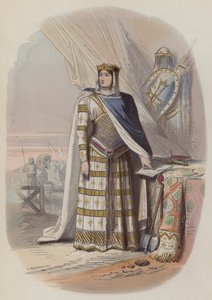 リチルデ（ハイノー伯爵夫人、フランドル伯爵夫人兼摂政）（彩色済み彫刻作品 作： European School