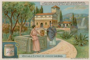 チボリのテヴェレ川沿いのローマ時代の別荘 作： European School