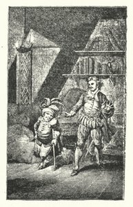 ヨーゼフ・ハイドンの最初のオペラ「足の不自由な悪魔」の一場面（版画 作： European School