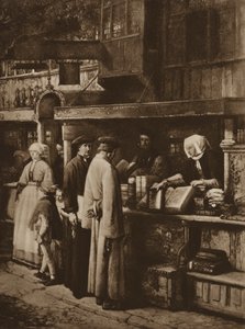 本屋でのシーン (litho) 作： European School