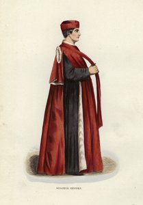 セナトゥール・ヴェニチアン（彩色済み彫刻 作： European School