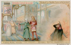 ベルトラムが地獄に下る間、ロバートとイザベル王女の結婚式 作： European School