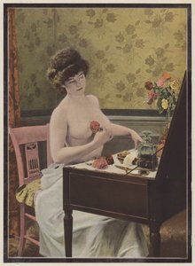 鏡の前の女性（カラーリソ） 作： European School