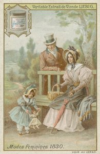 1830年の女性 作： European School