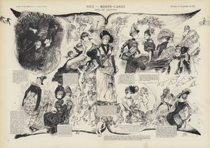 ニースとモンテカルロの女性のファッション 作： European School