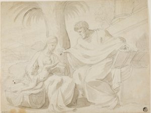 聖家族 作： Eustache Le Sueur