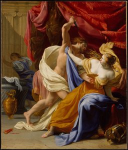 タマールのレイプ、1640年頃（キャンバスに油彩） 作： Eustache Le Sueur